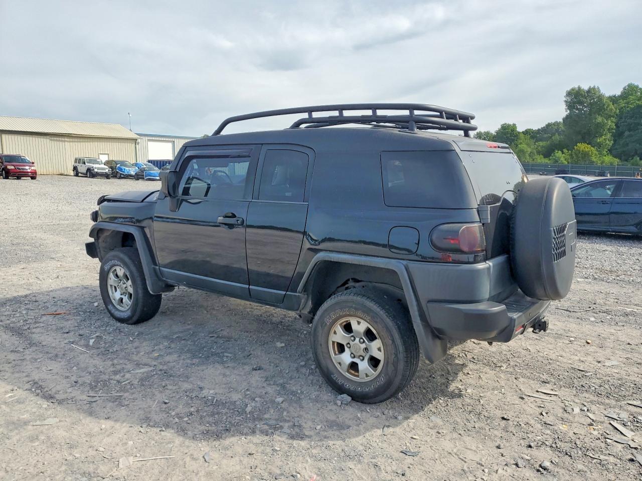 2007 Toyota Fj Cruiser Base Черный vin: JTEBU11F870075458