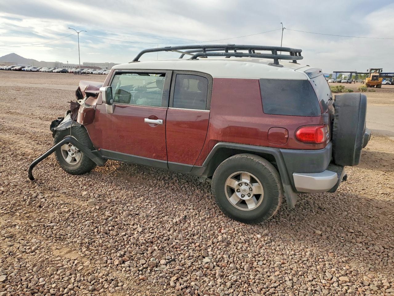 2008 Toyota Fj Cruiser Бордовый vin: JTEBU11F88K009689