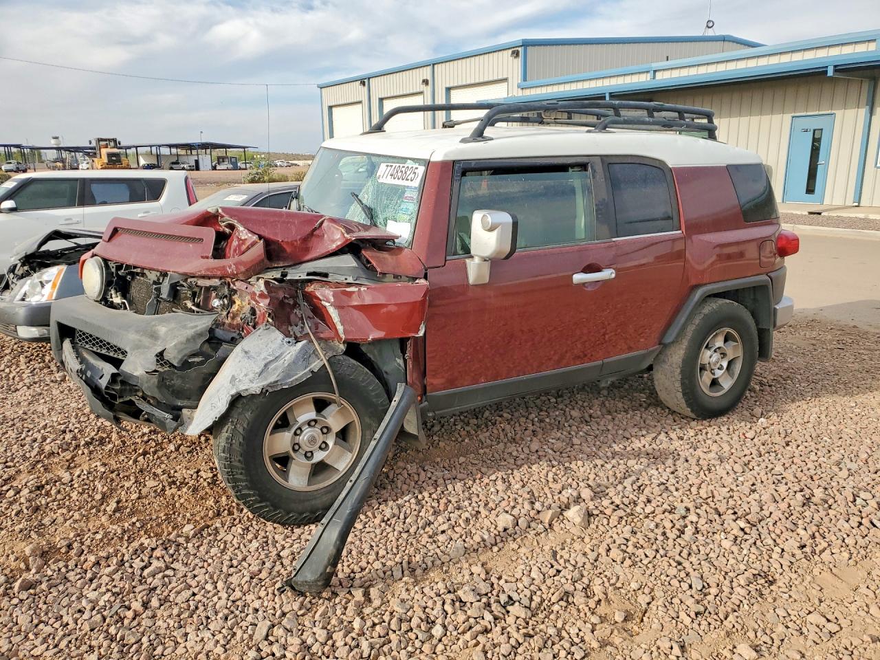 2008 Toyota Fj Cruiser Бордовый vin: JTEBU11F88K009689