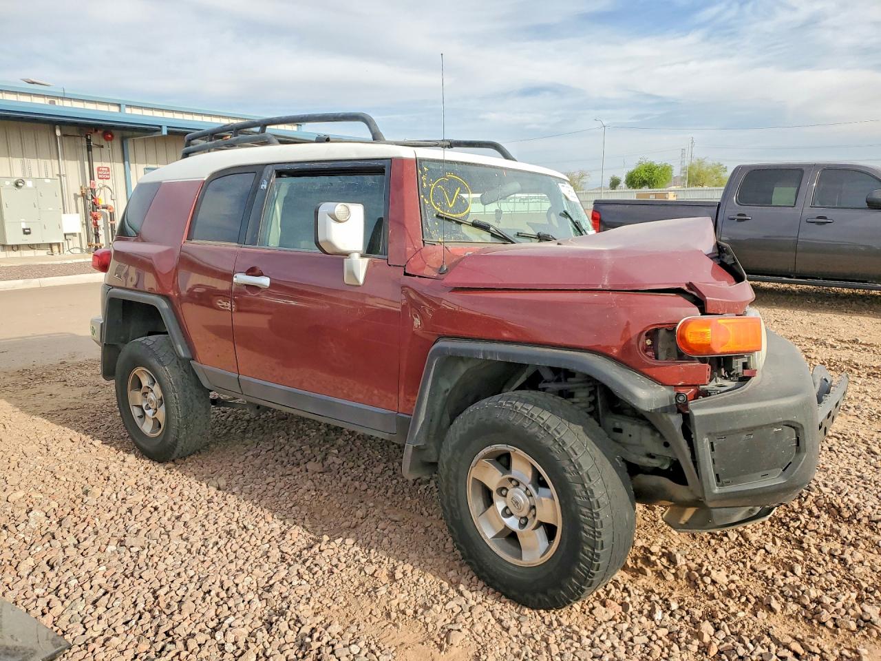 2008 Toyota Fj Cruiser Бордовый vin: JTEBU11F88K009689