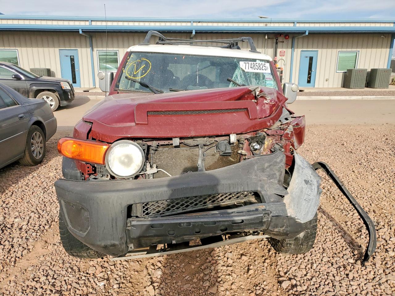 2008 Toyota Fj Cruiser Бордовый vin: JTEBU11F88K009689