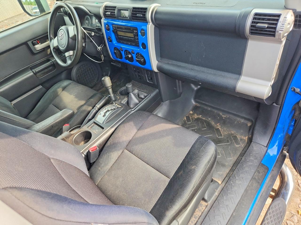 2008 Toyota Fj Cruiser Base Синий vin: JTEBU11F88K012107