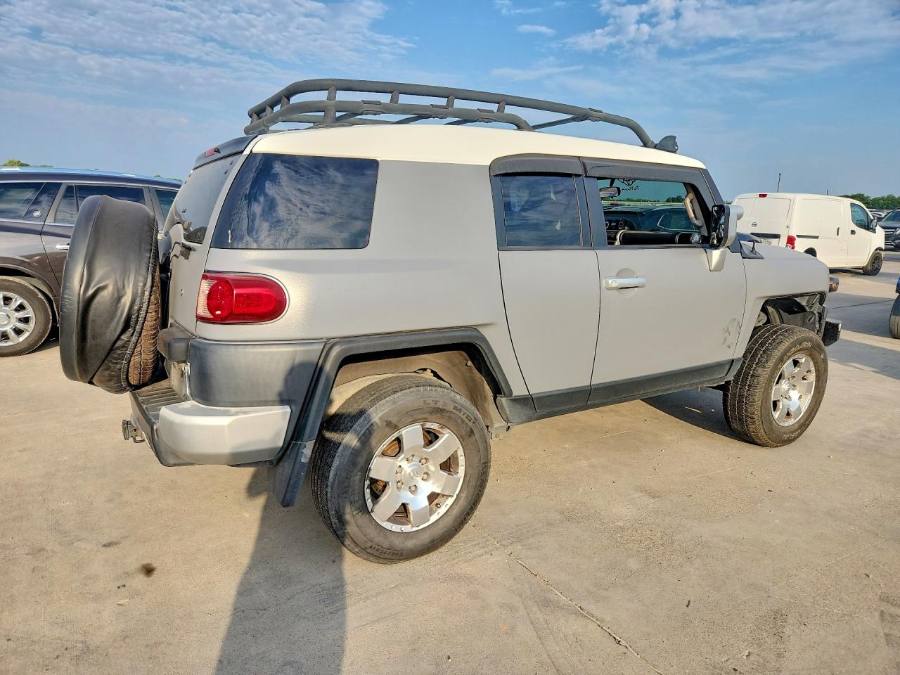 2007 Toyota Fj Cruiser Base Black vin: JTEBU11F970019643