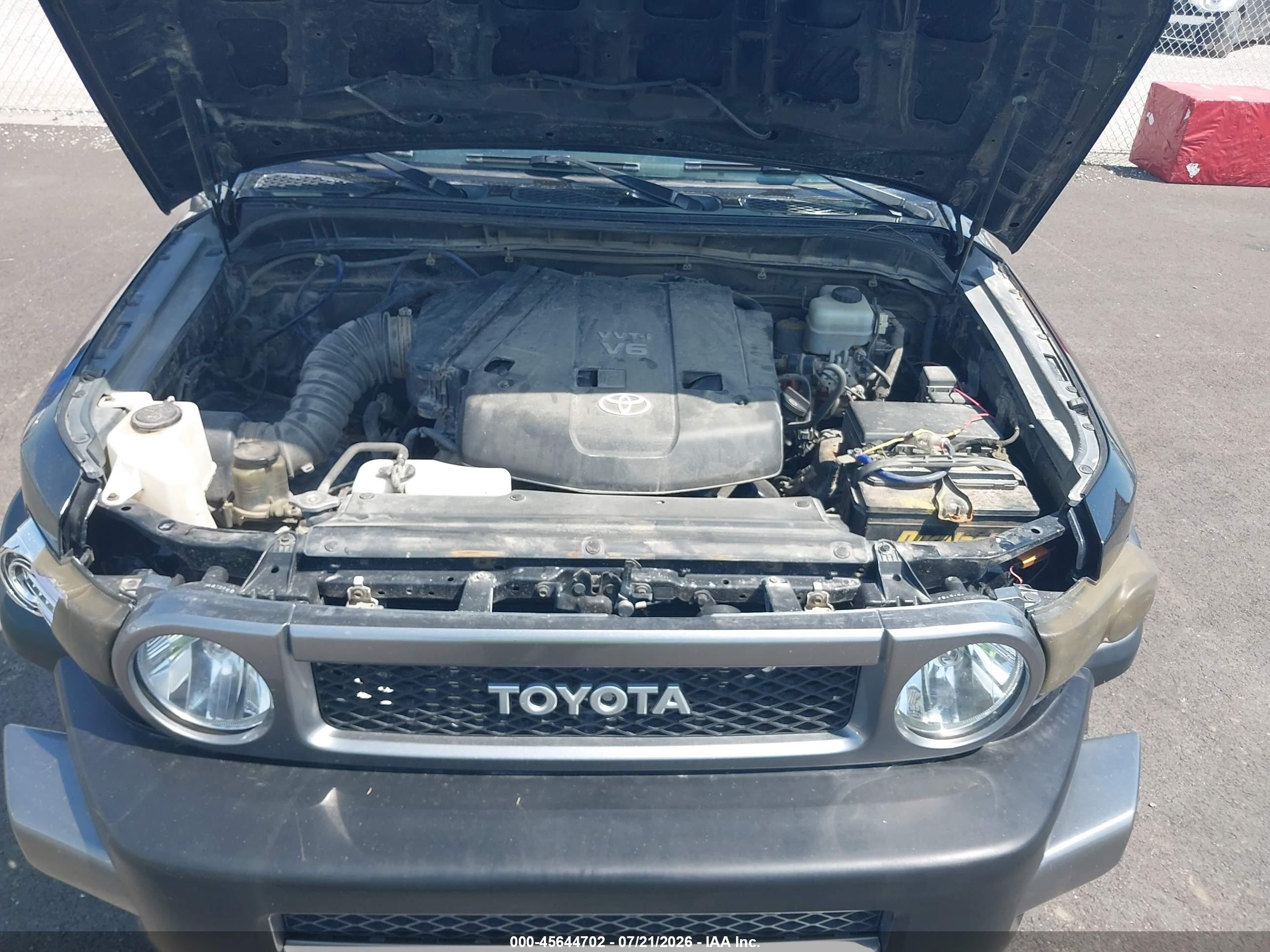 2007 Toyota Fj Cruiser   Black vin: JTEBU11F970069541