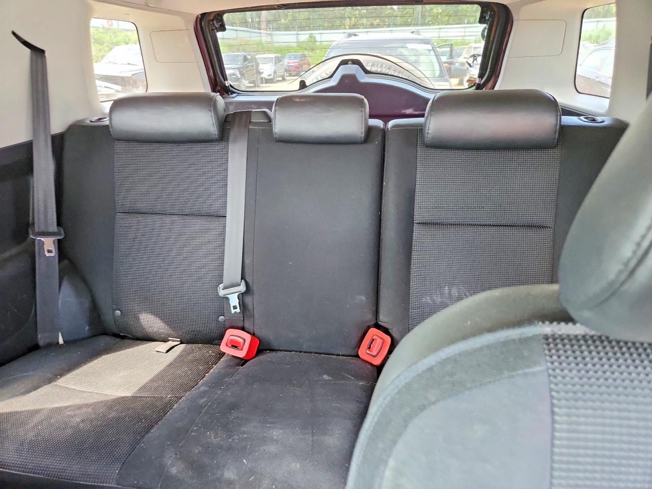 2007 Toyota Fj Cruiser Base Burgundy vin: JTEBU11F970078045