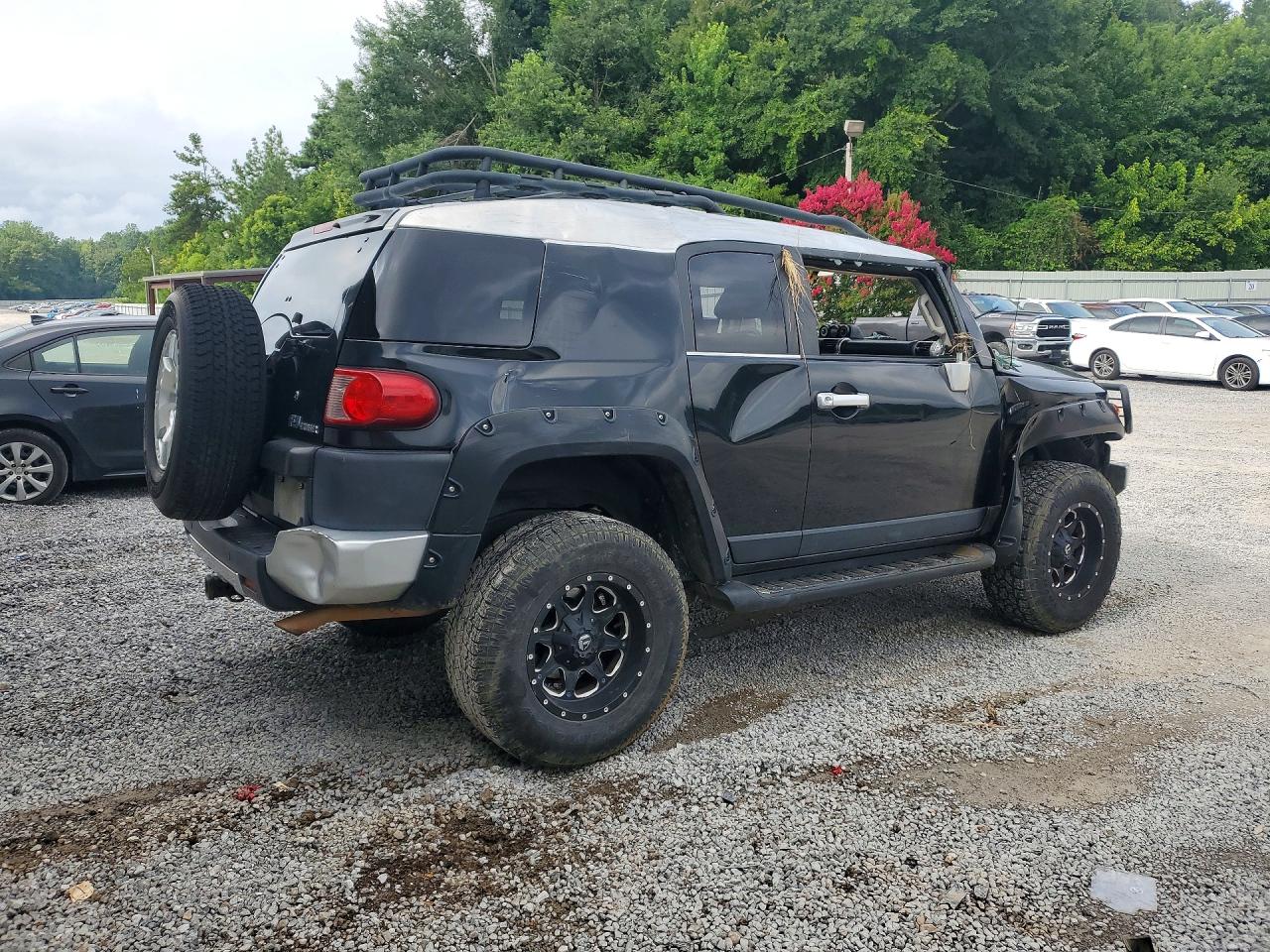 2007 Toyota Fj Cruiser Base Black vin: JTEBU11F970093242