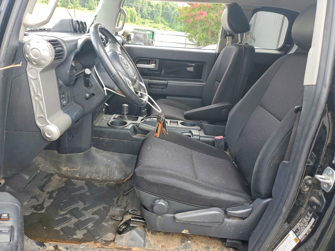 2007 Toyota Fj Cruiser Base Black vin: JTEBU11F970093242