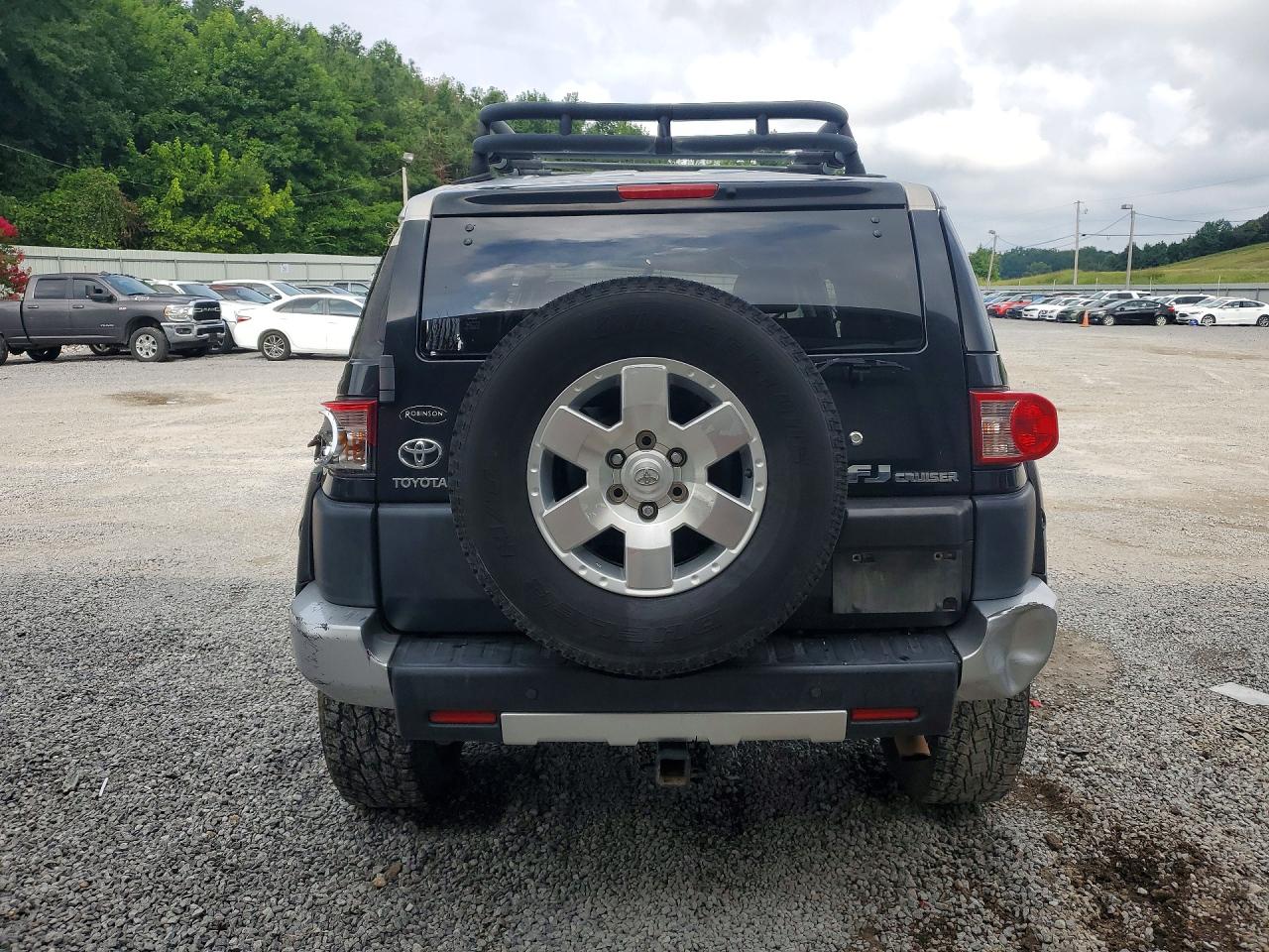 2007 Toyota Fj Cruiser Base Black vin: JTEBU11F970093242