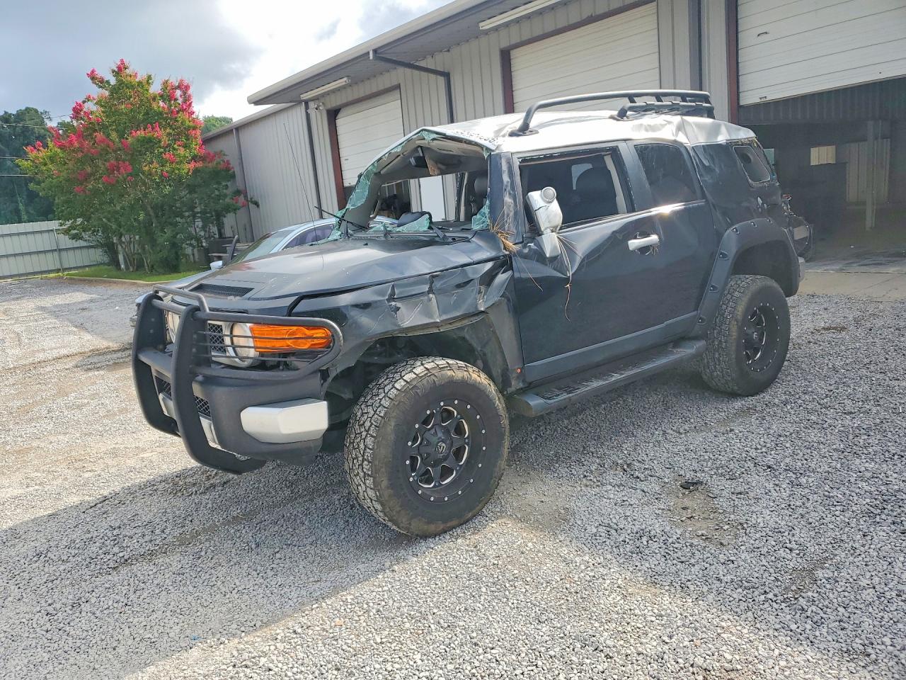2007 Toyota Fj Cruiser Base Black vin: JTEBU11F970093242