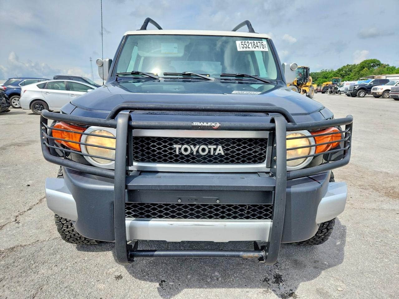 2008 Toyota Fj Cruiser Base Black vin: JTEBU11F98K052907