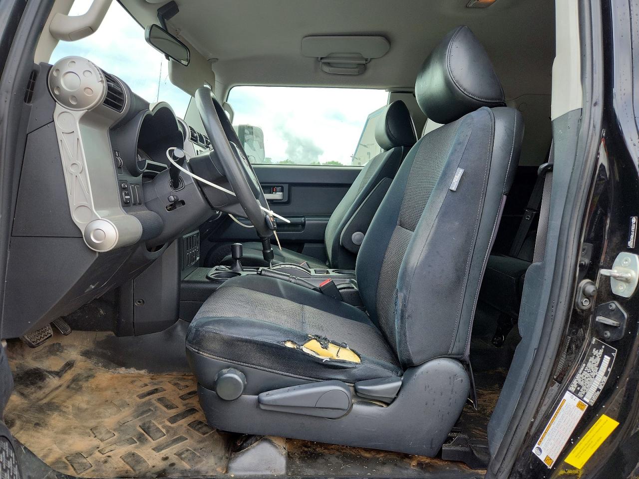 2008 Toyota Fj Cruiser Base Black vin: JTEBU11F98K052907