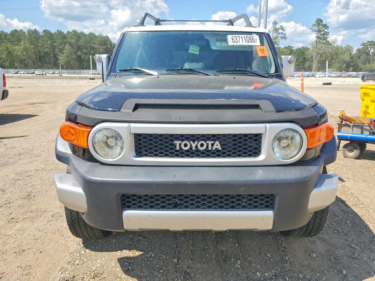 2007 Toyota Fj Cruiser Base Black vin: JTEBU11FX70074361