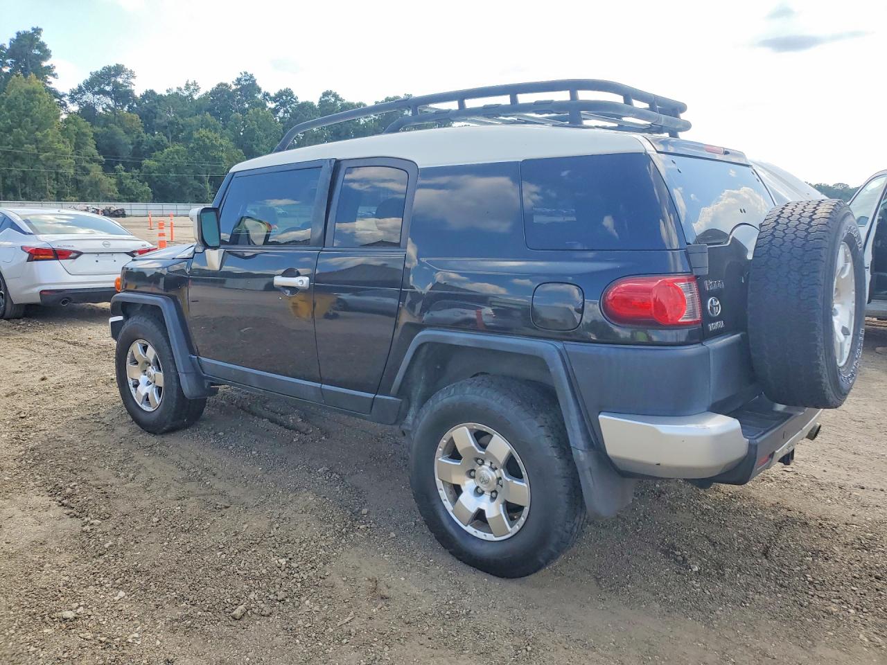 2007 Toyota Fj Cruiser Base Black vin: JTEBU11FX70074361