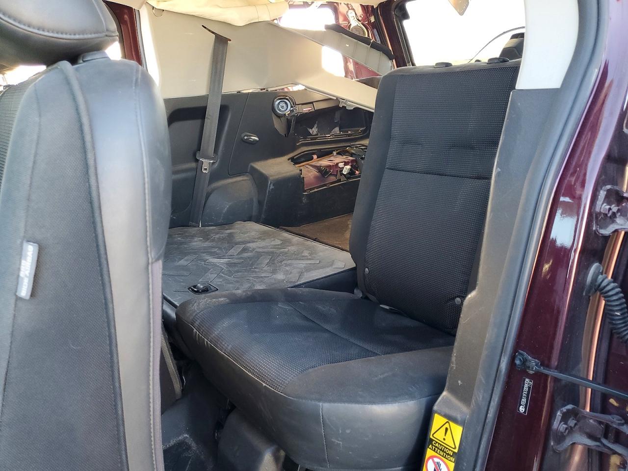 2007 Toyota Fj Cruiser Burgundy vin: JTEBU11FX70098708