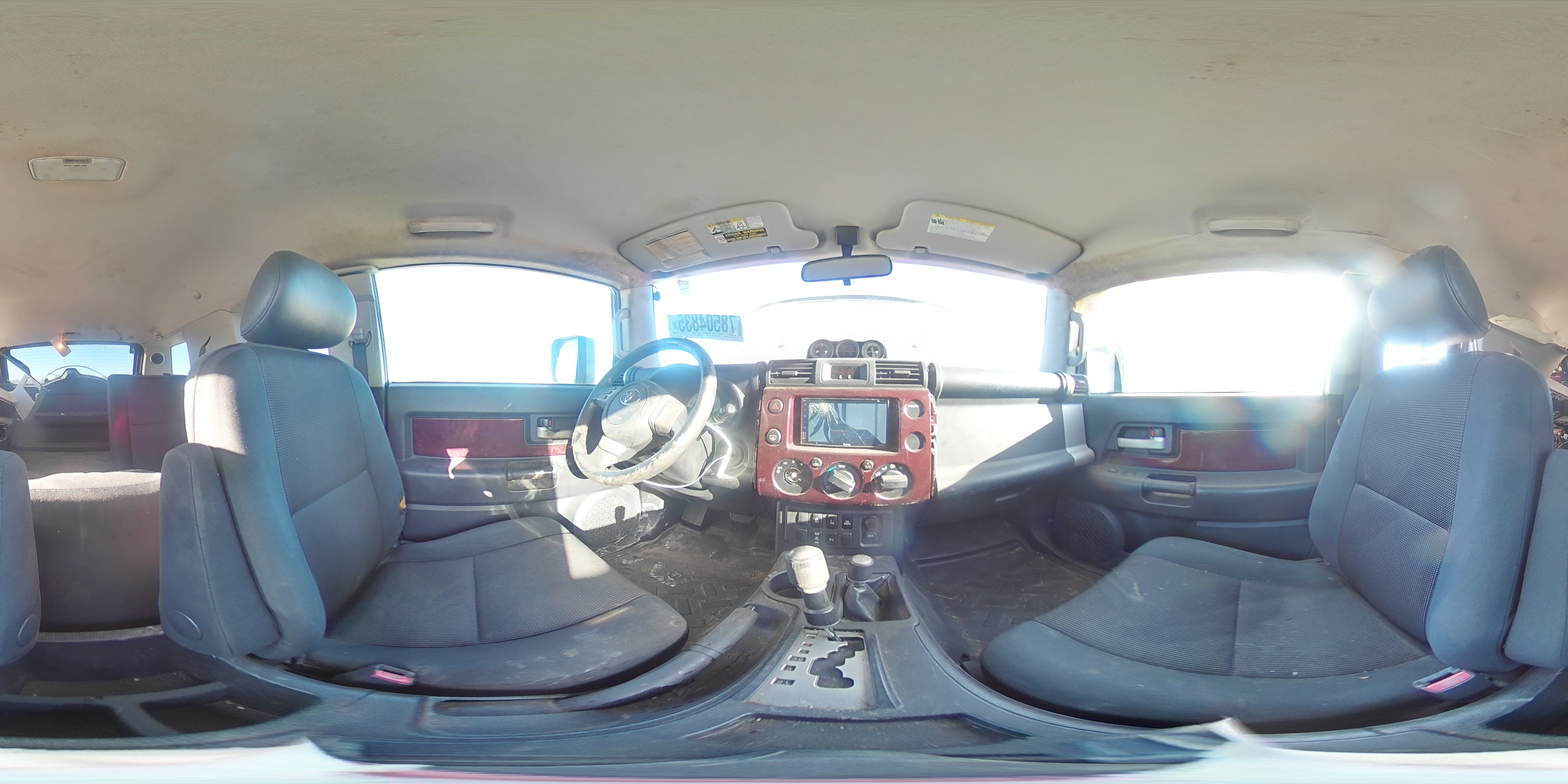 2007 Toyota Fj Cruiser Burgundy vin: JTEBU11FX70098708