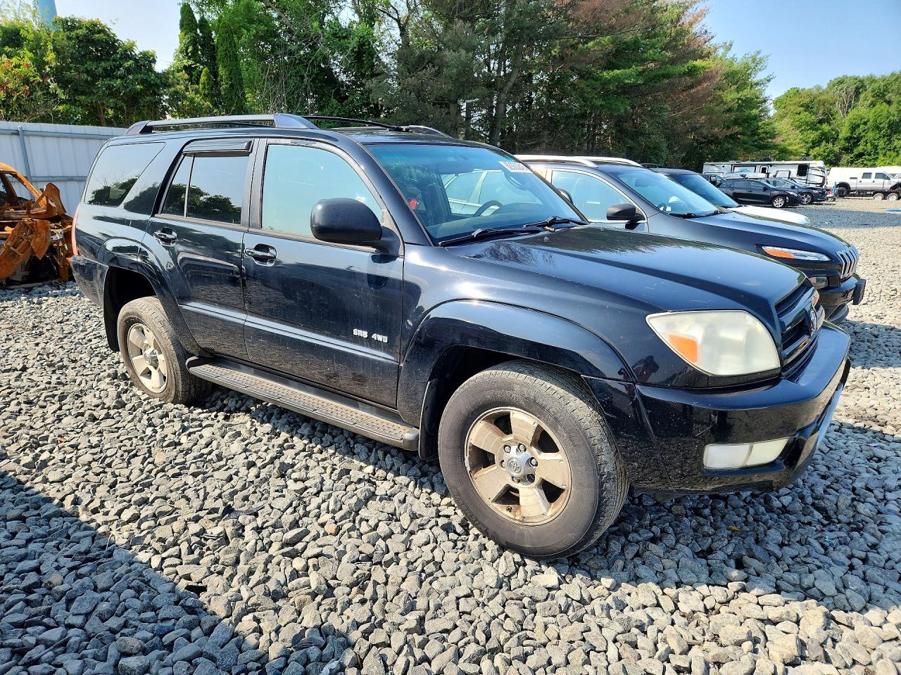 2004 Toyota 4runner Sr5 Black vin: JTEBU14R040028913