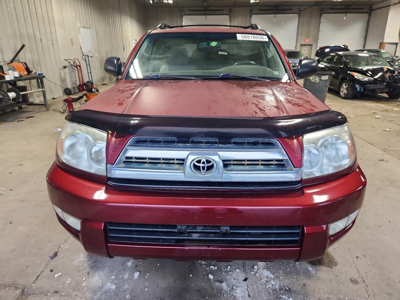 2005 Toyota 4runner Sr5 Красный vin: JTEBU14R058028882