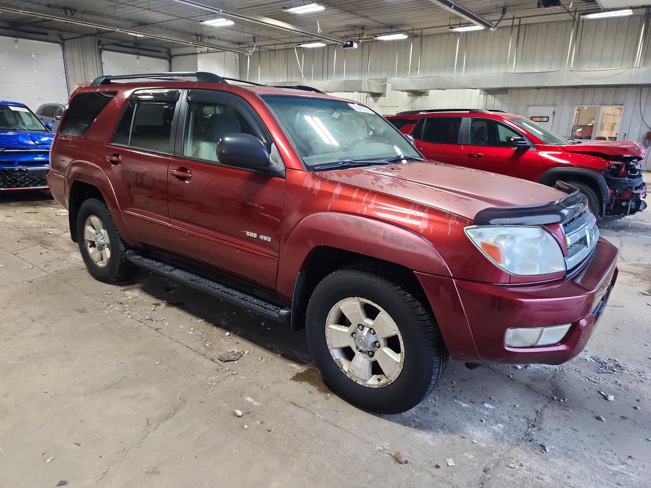2005 Toyota 4runner Sr5 Красный vin: JTEBU14R058028882