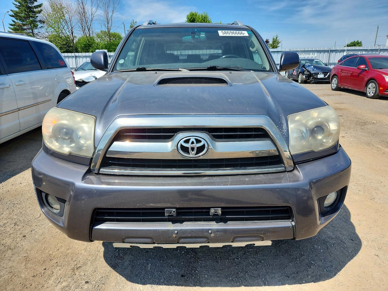 2006 Toyota 4runner Sr5 Gray vin: JTEBU14R060080898