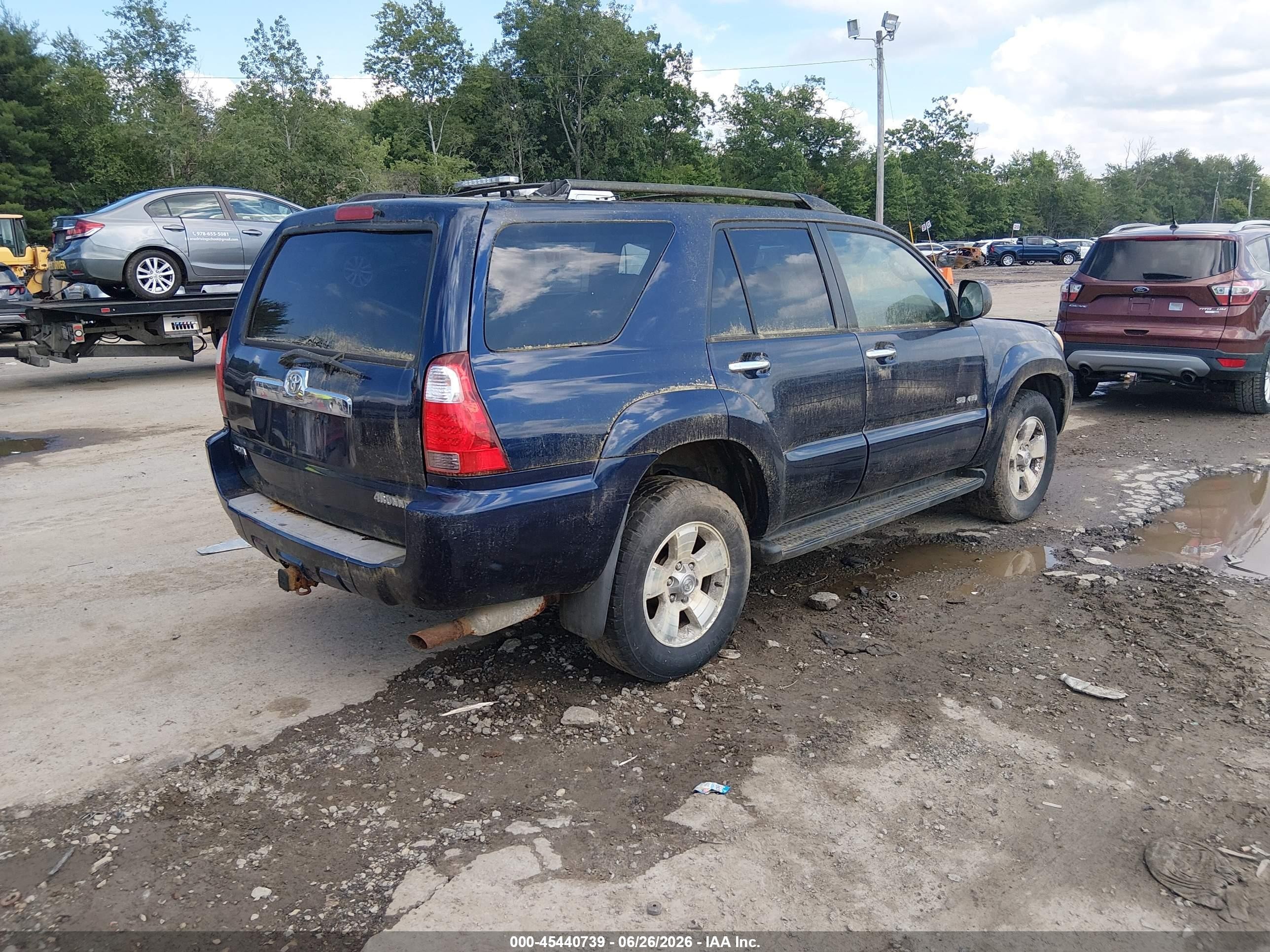 2006 Toyota 4runner Sr5 Navy vin: JTEBU14R060086703