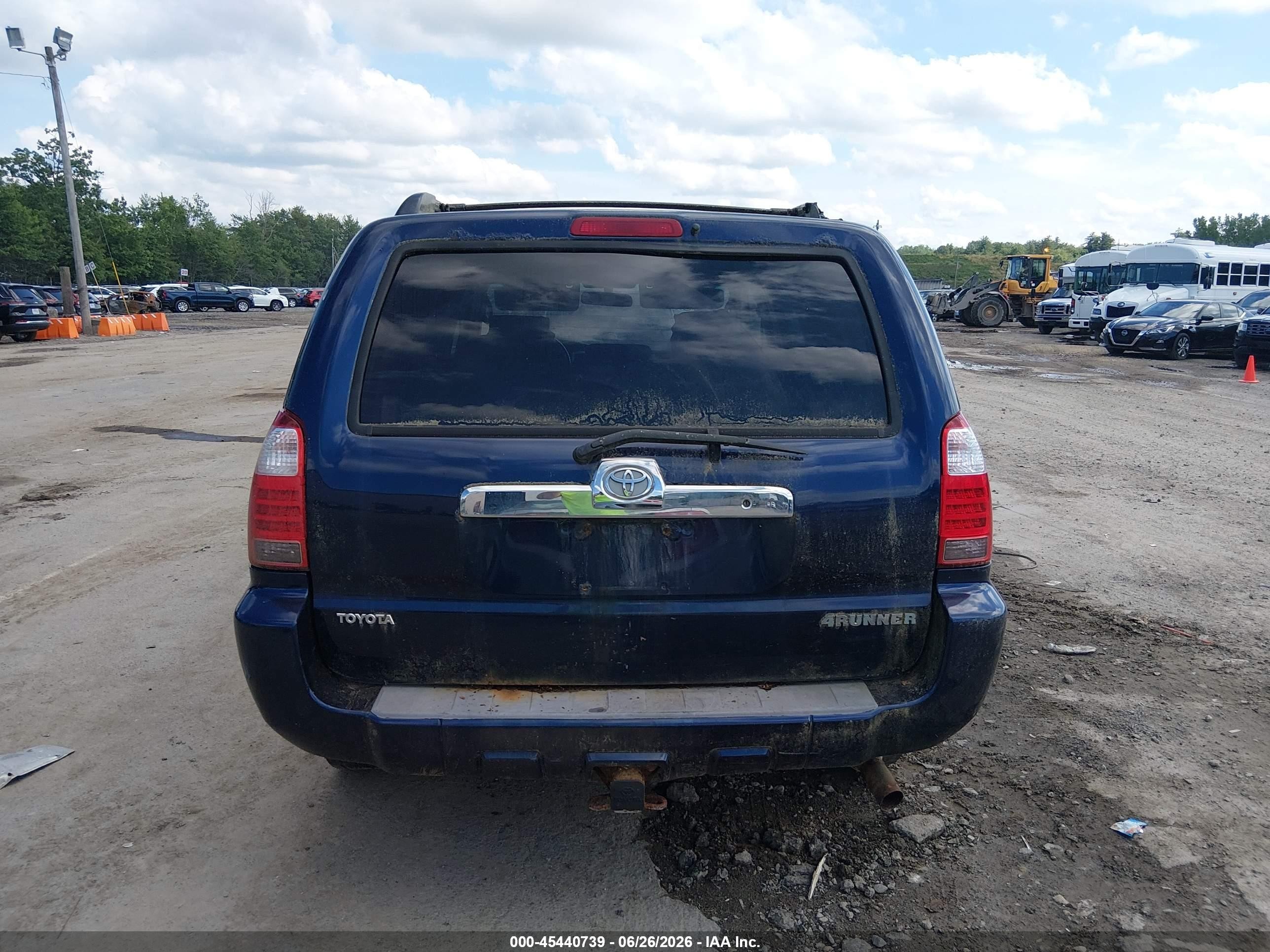 2006 Toyota 4runner Sr5 Navy vin: JTEBU14R060086703