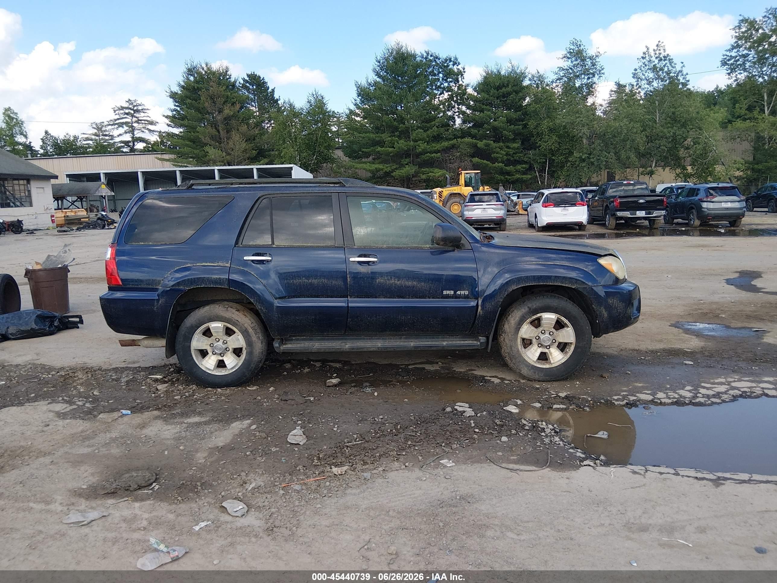 2006 Toyota 4runner Sr5 Navy vin: JTEBU14R060086703