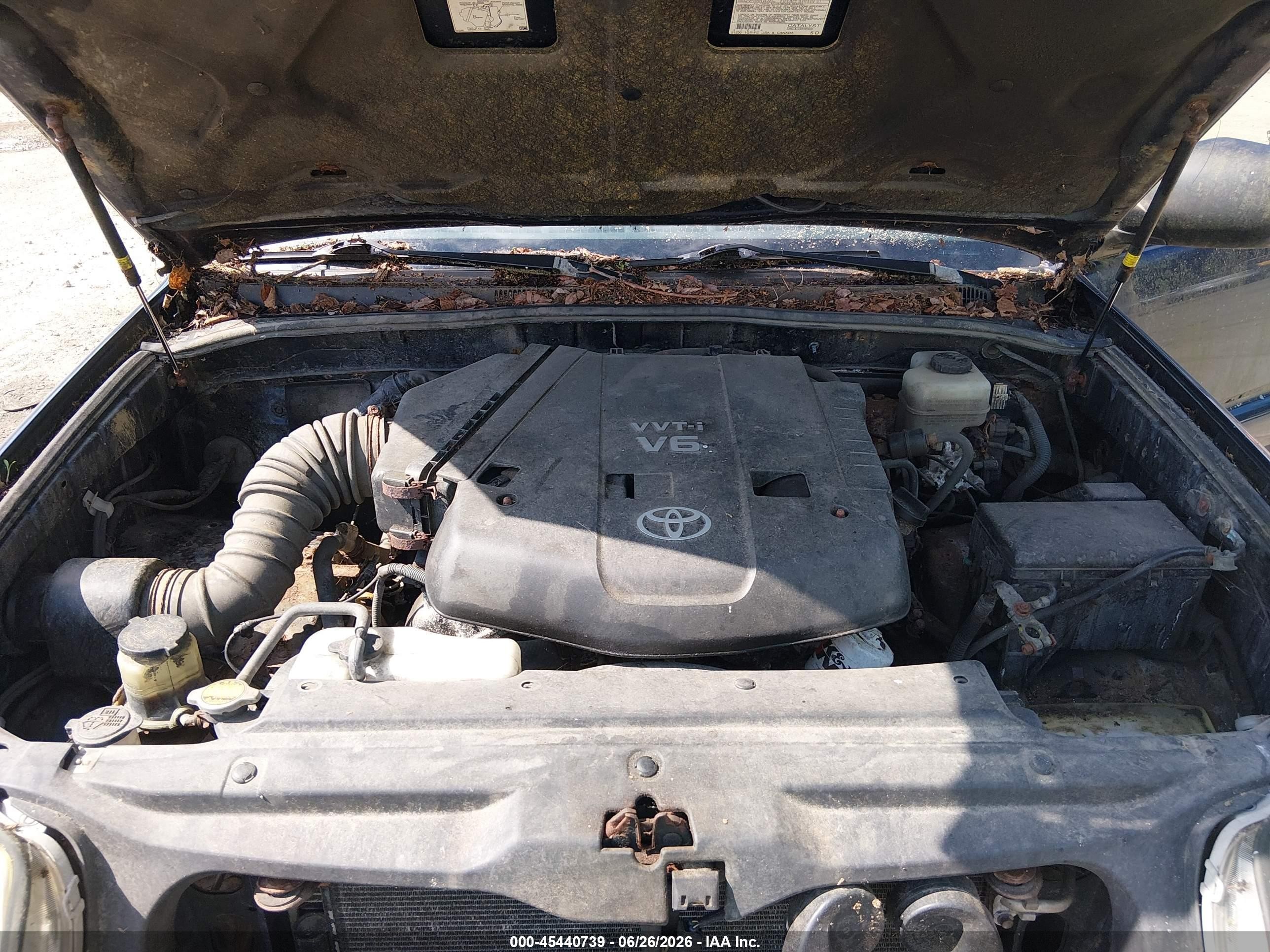 2006 Toyota 4runner Sr5 Navy vin: JTEBU14R060086703