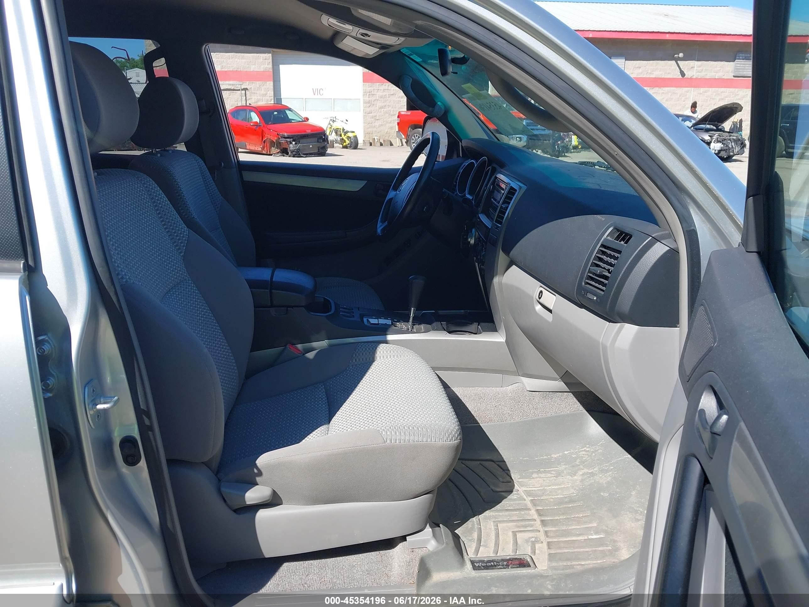 2006 Toyota 4runner Sr5 Gray vin: JTEBU14R060096969