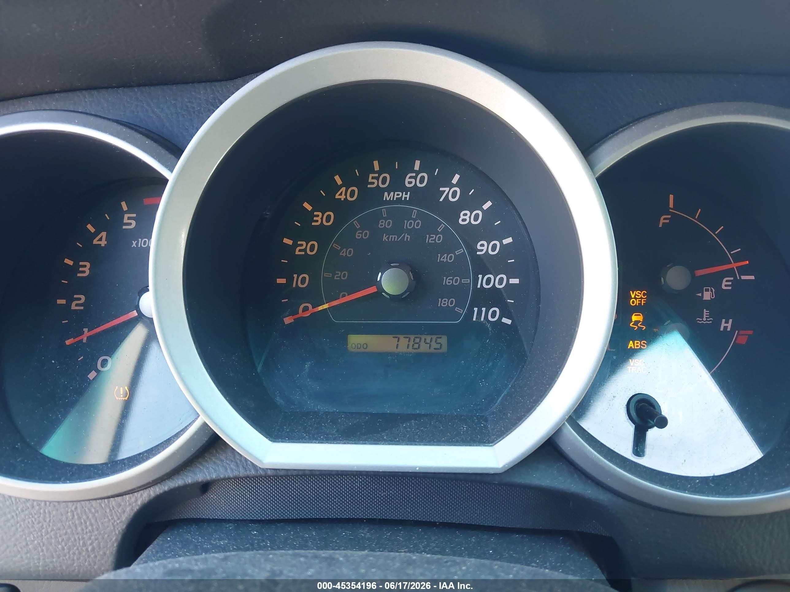 2006 Toyota 4runner Sr5 Gray vin: JTEBU14R060096969