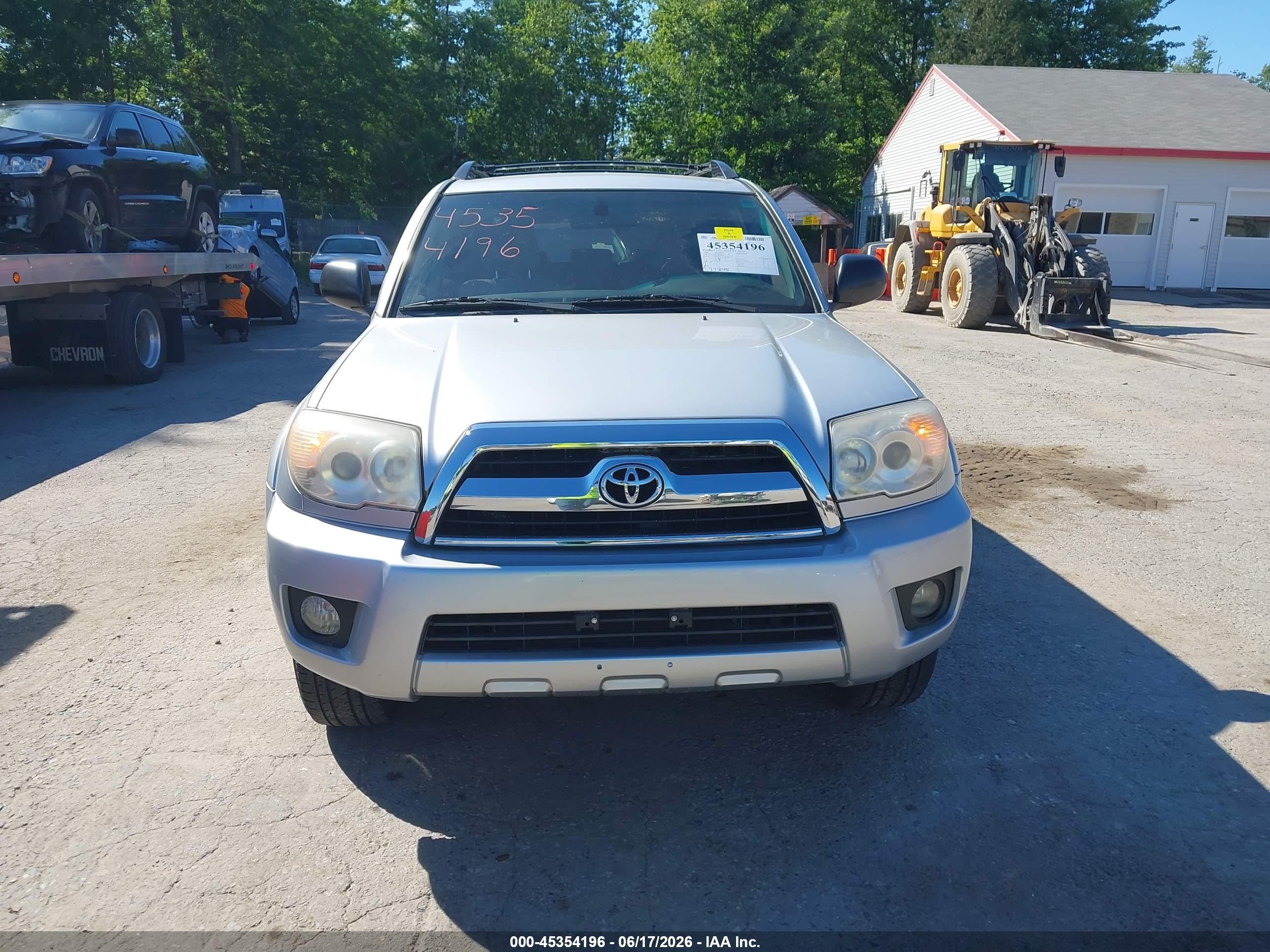 2006 Toyota 4runner Sr5 Gray vin: JTEBU14R060096969