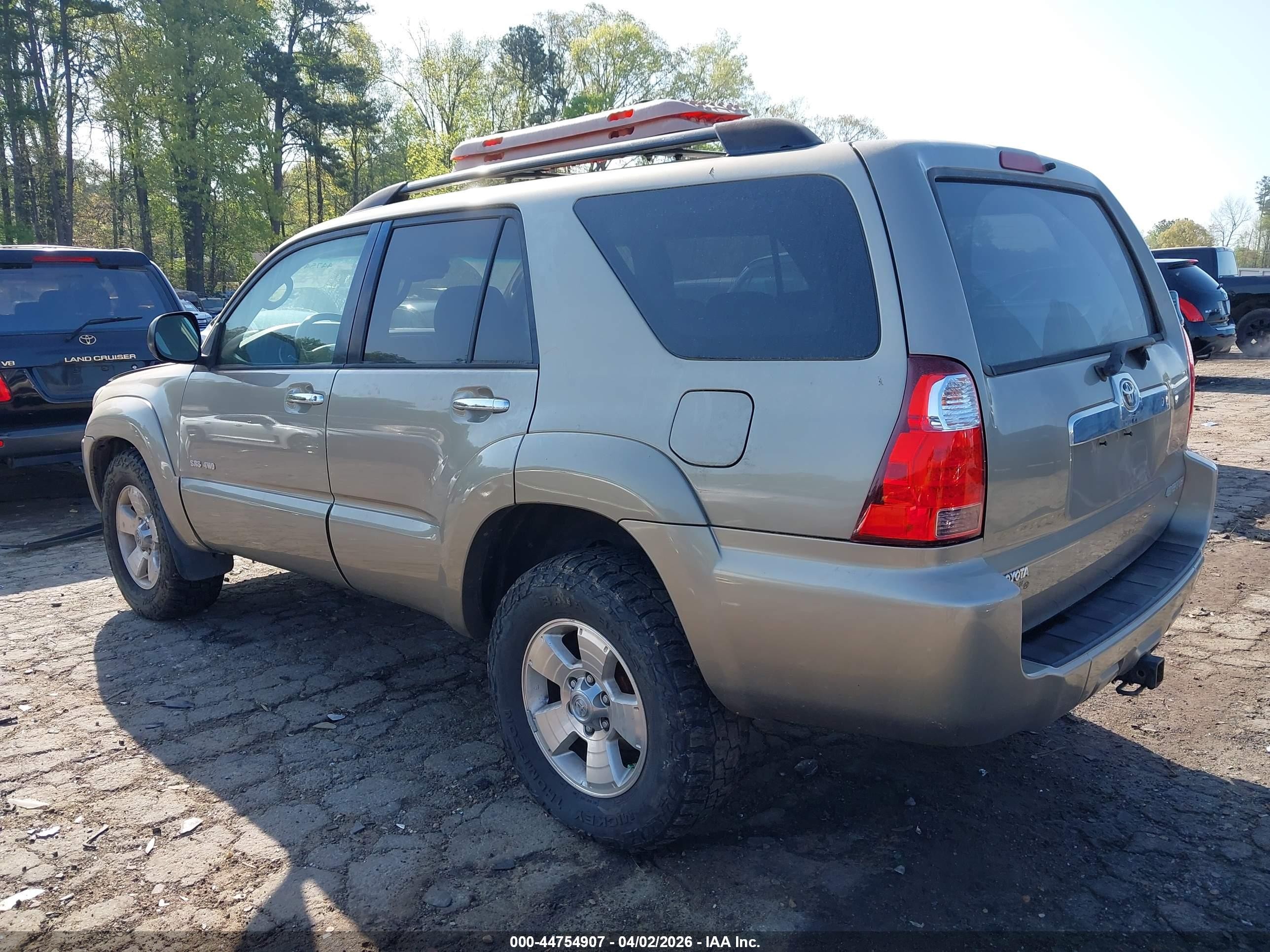 2006 Toyota 4runner Sr5 V6 Tan vin: JTEBU14R060099015