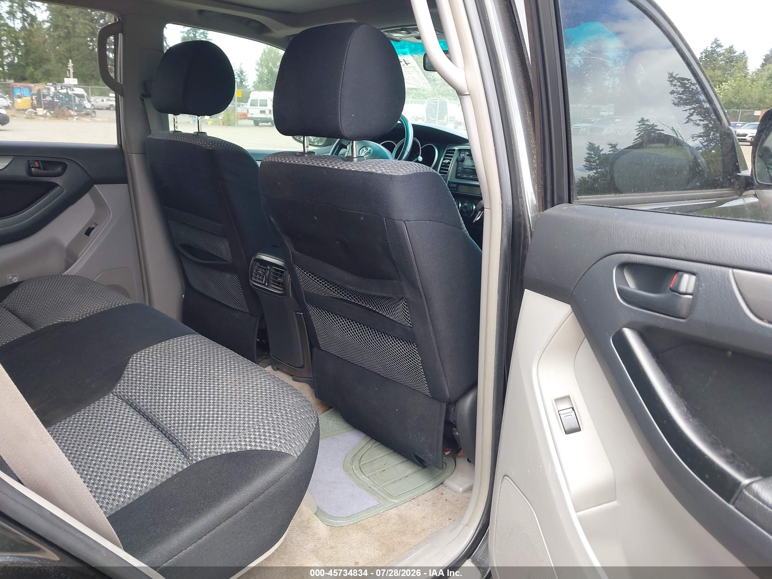 2006 Toyota 4runner Sr5 Sport V6 Gray vin: JTEBU14R068060491