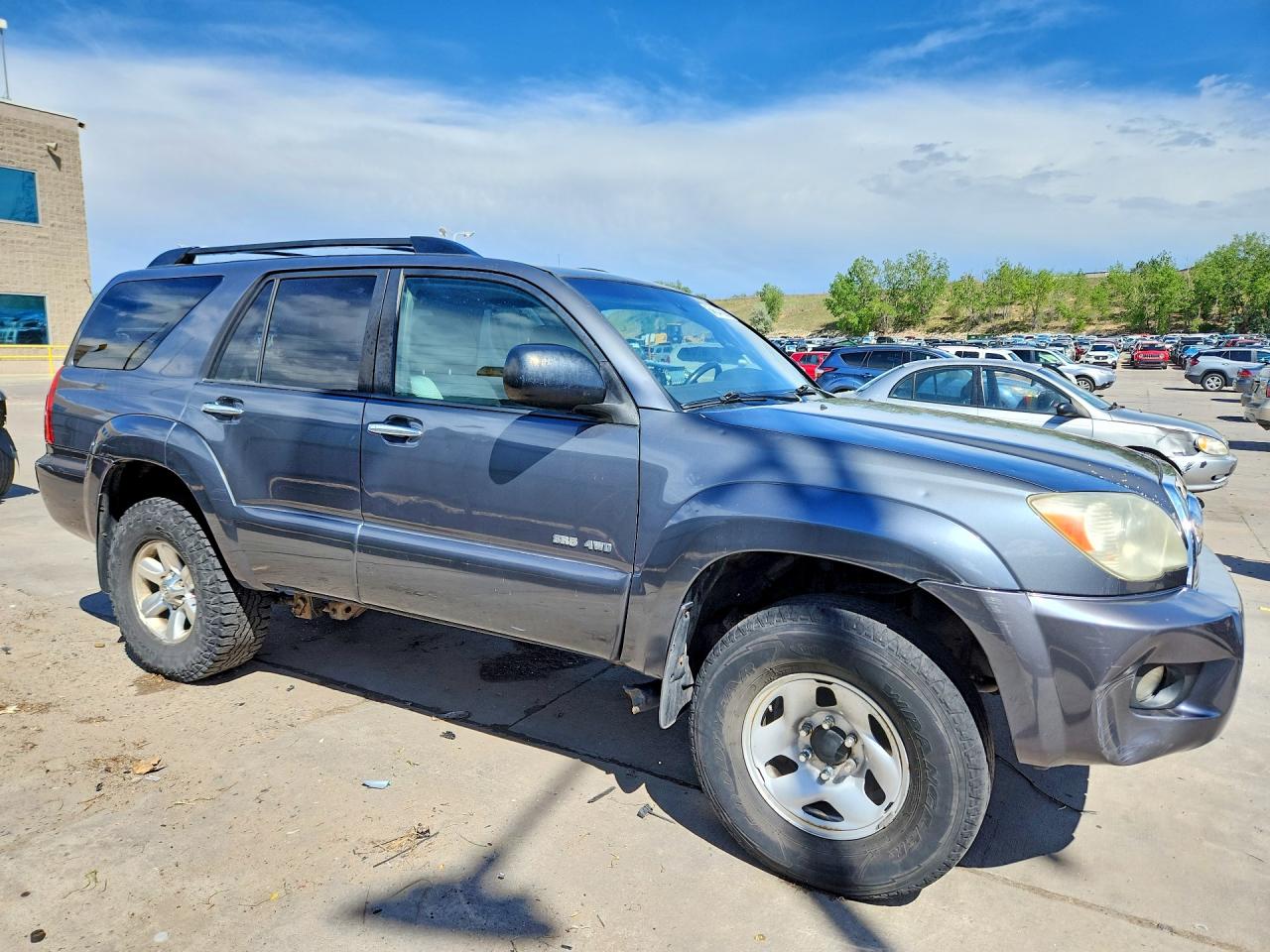 2007 Toyota 4runner Sr5 Серый vin: JTEBU14R070123038