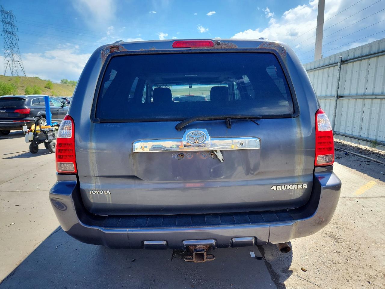 2007 Toyota 4runner Sr5 Серый vin: JTEBU14R070123038