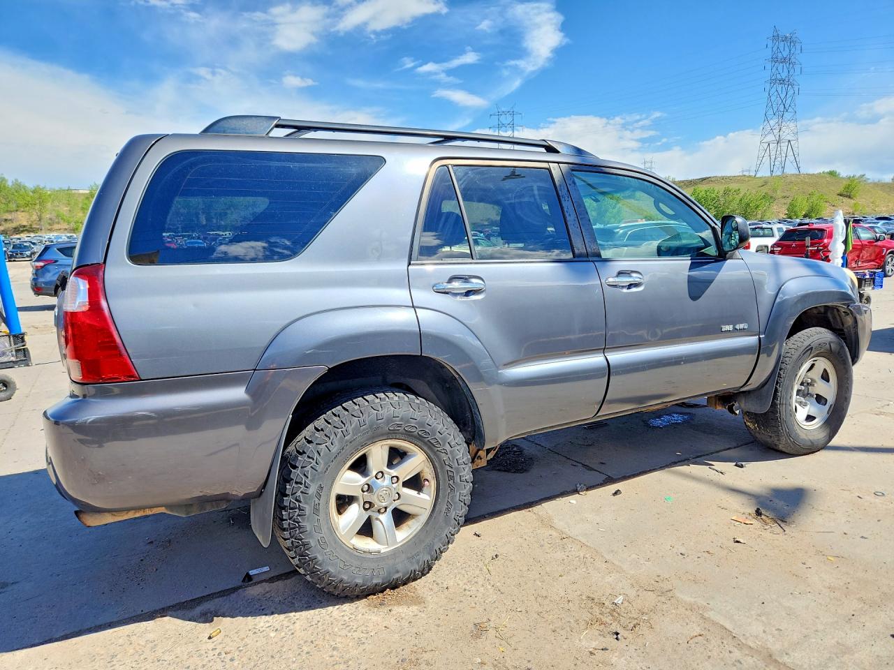 2007 Toyota 4runner Sr5 Серый vin: JTEBU14R070123038