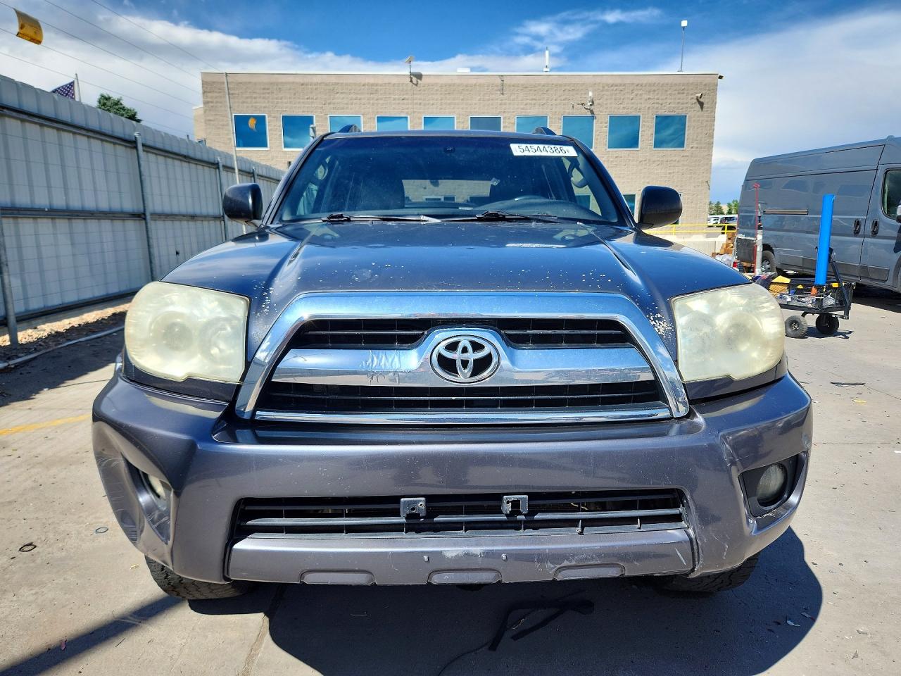 2007 Toyota 4runner Sr5 Серый vin: JTEBU14R070123038