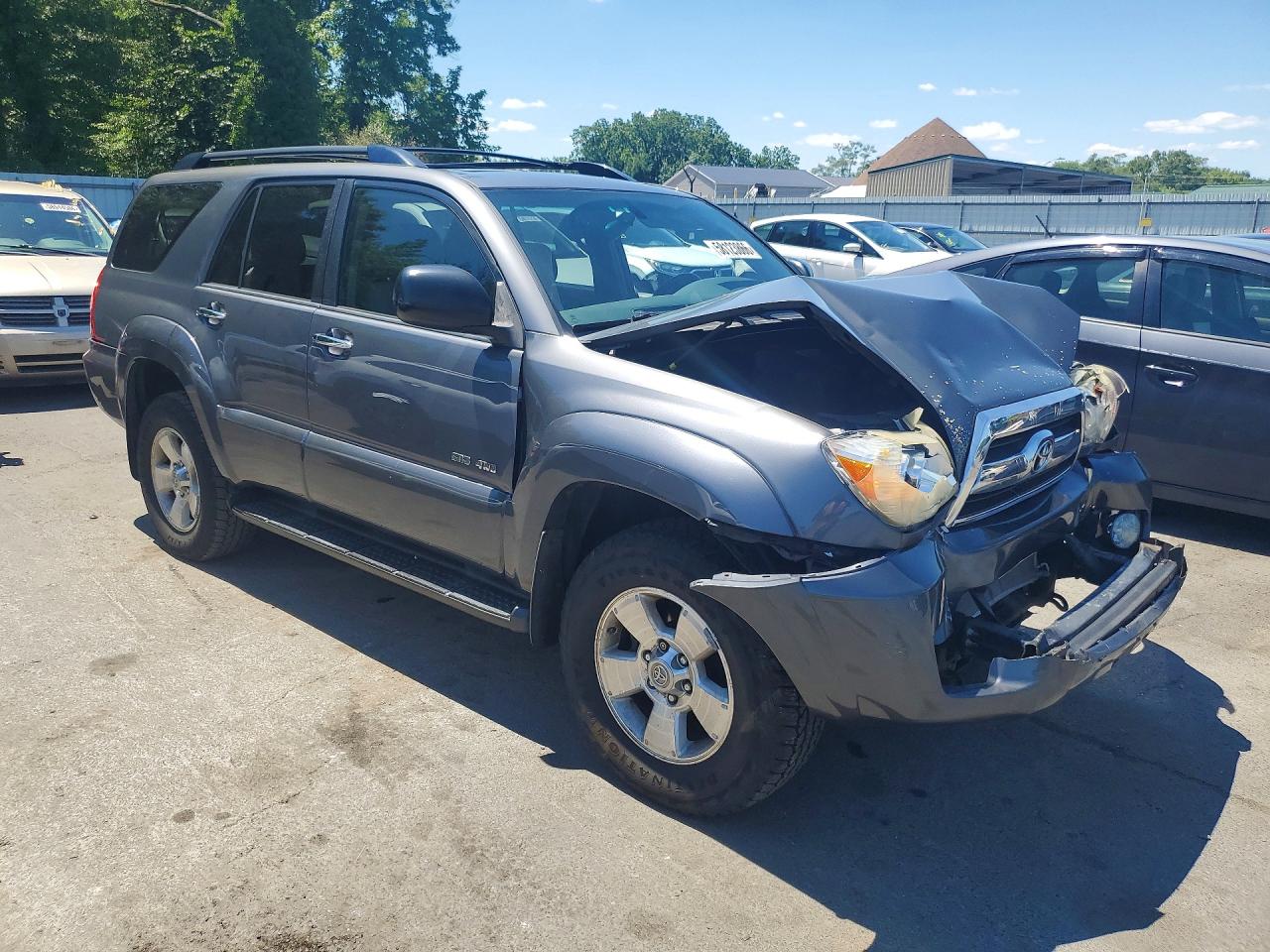 2007 Toyota 4runner Sr5 Gray vin: JTEBU14R070124433