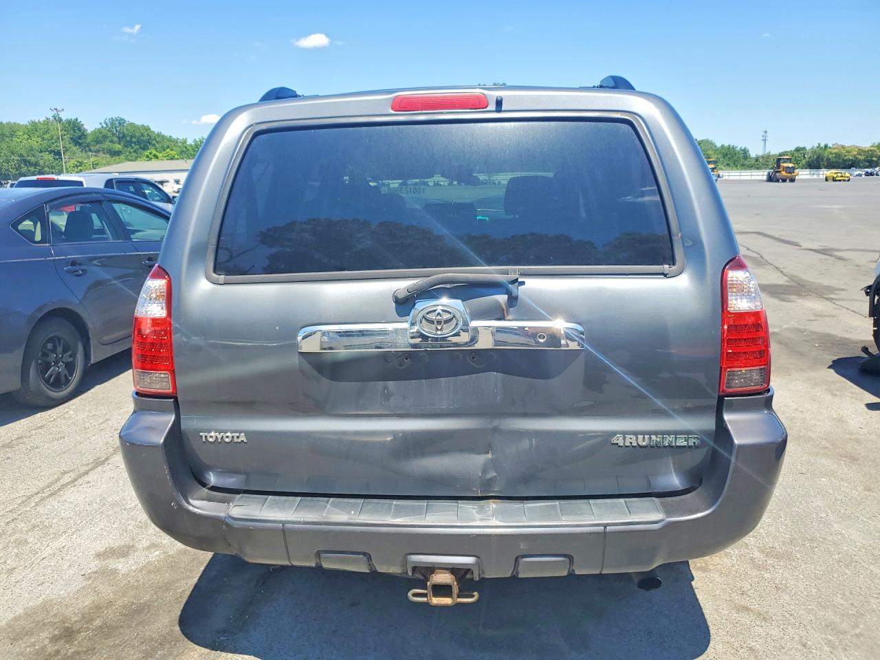 2007 Toyota 4runner Sr5 Gray vin: JTEBU14R070124433