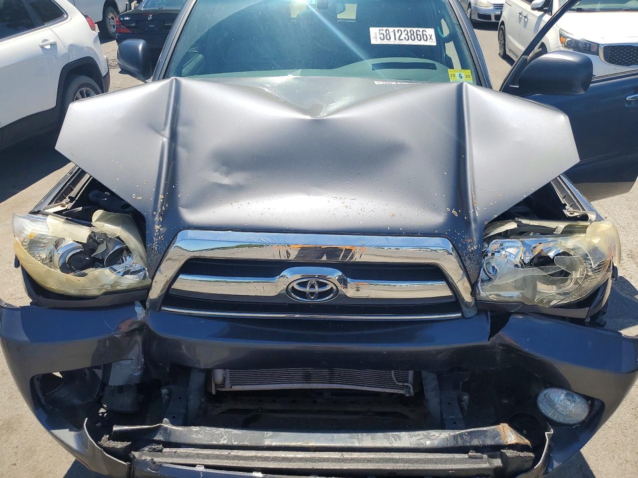 2007 Toyota 4runner Sr5 Gray vin: JTEBU14R070124433