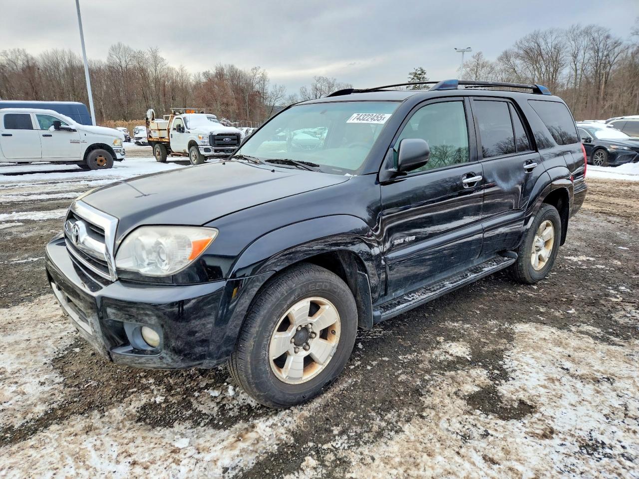 2007 Toyota 4runner Sr5 Black vin: JTEBU14R078100540