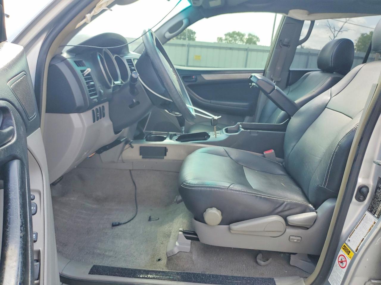 2007 Toyota 4runner Sr5 Silver vin: JTEBU14R078106970