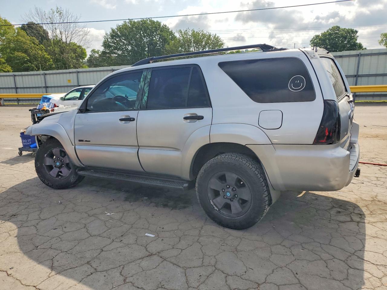 2007 Toyota 4runner Sr5 Silver vin: JTEBU14R078106970