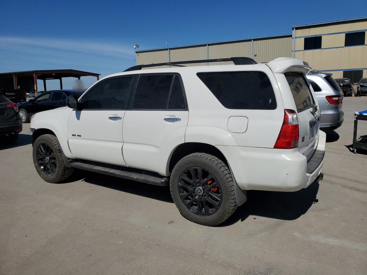 2008 Toyota 4runner Sr5 White vin: JTEBU14R08K014875