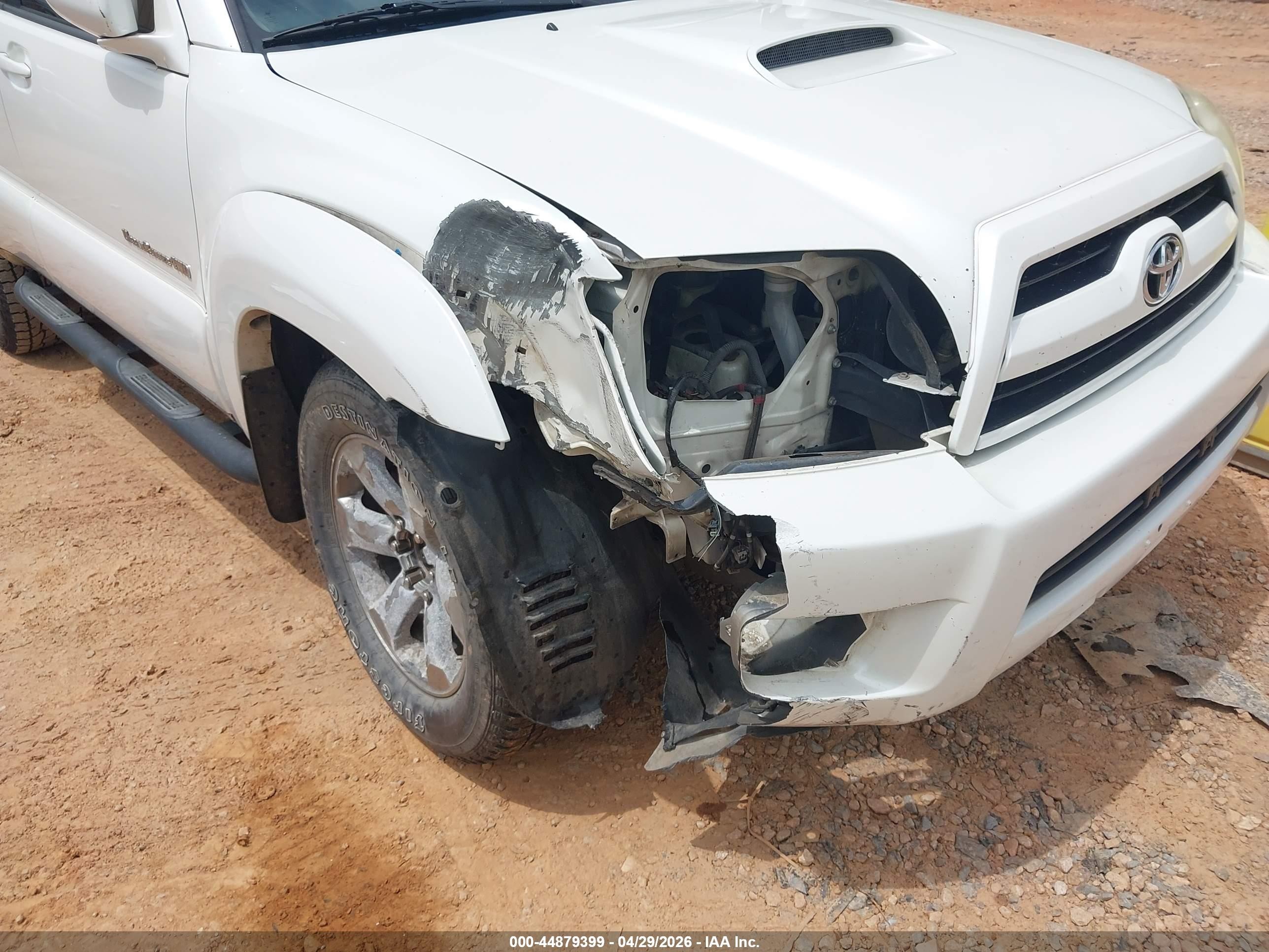 2008 Toyota 4runner Sport V6 Белый vin: JTEBU14R08K020322