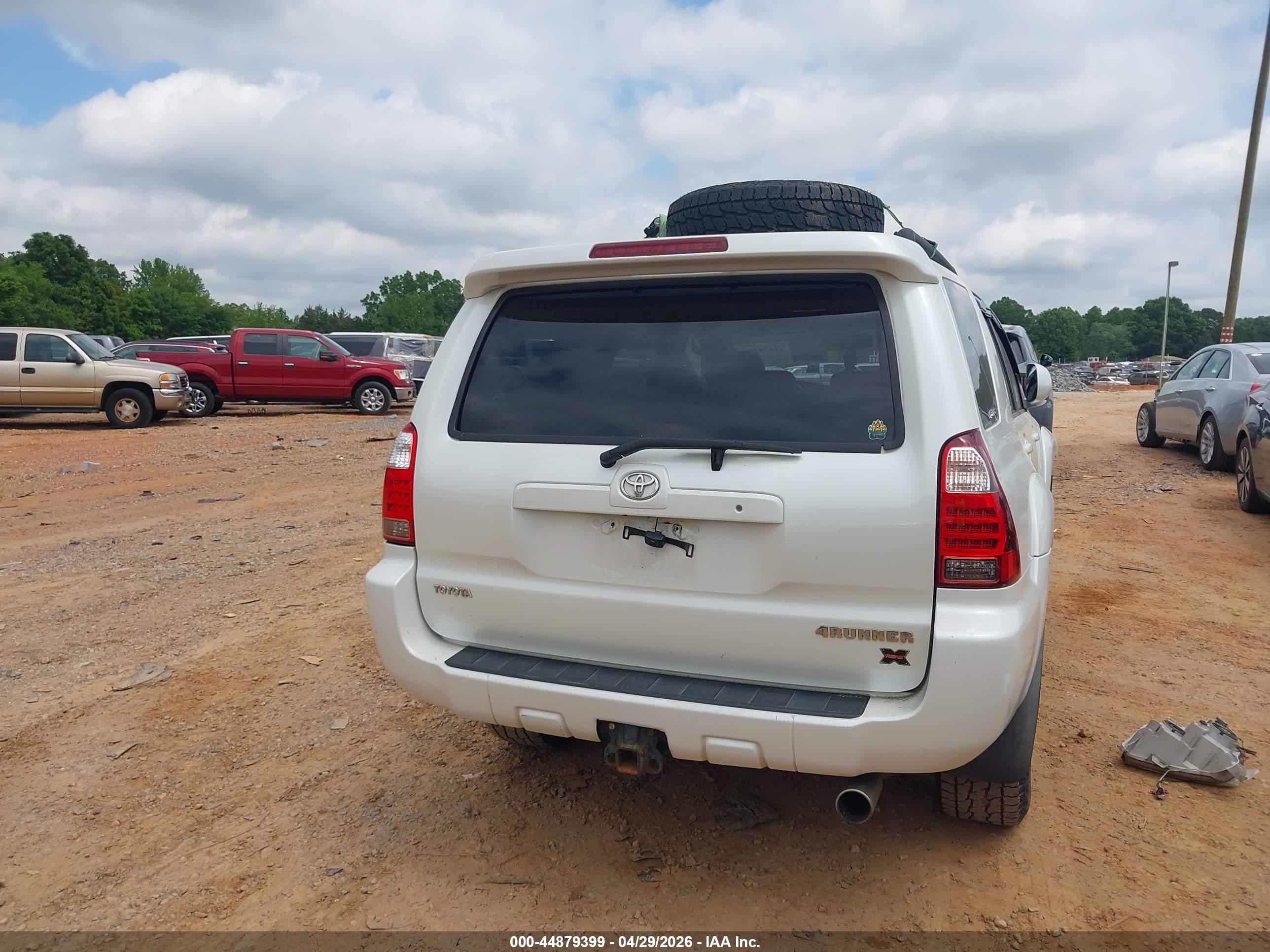 2008 Toyota 4runner Sport V6 Белый vin: JTEBU14R08K020322