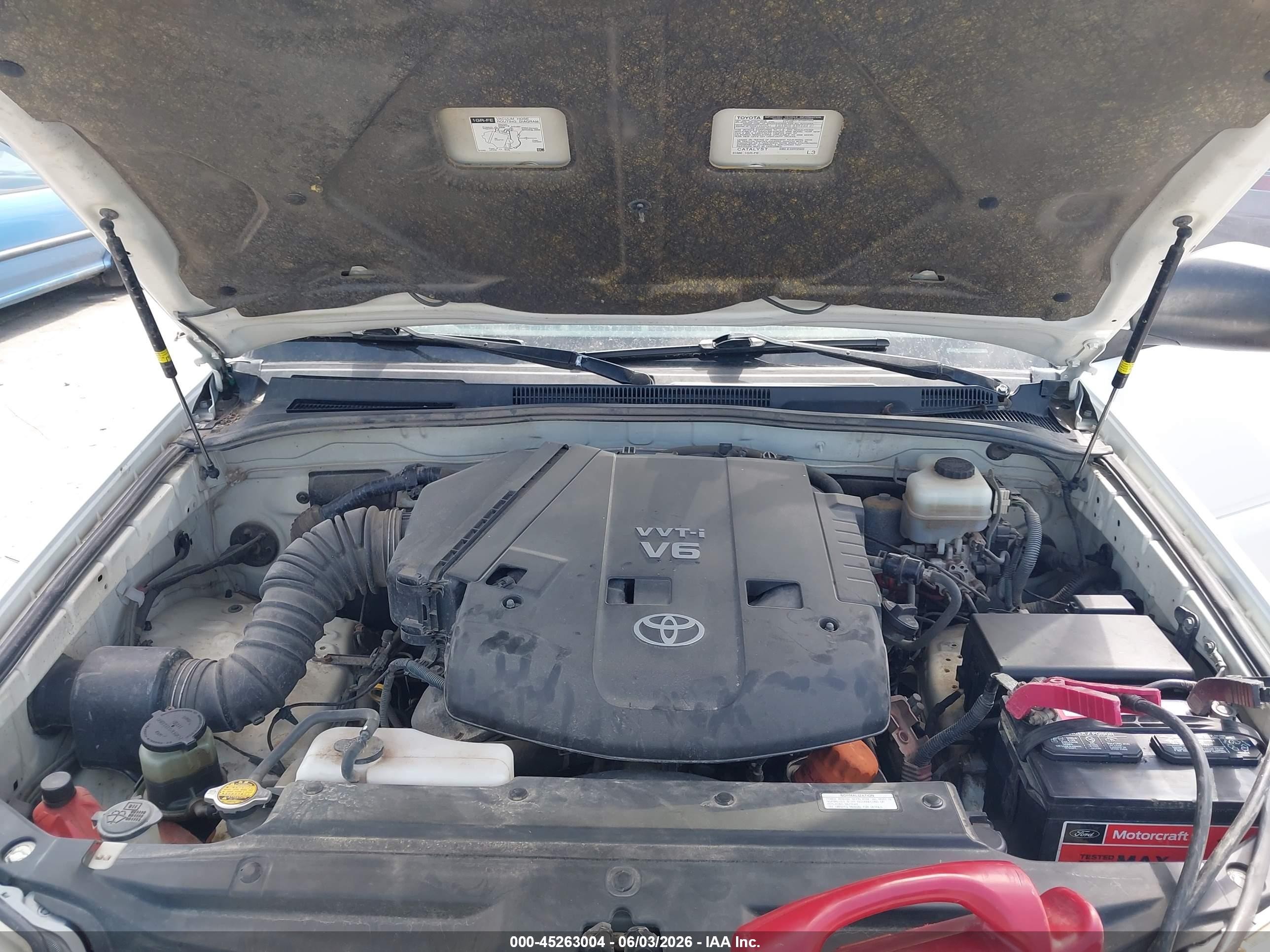 2008 Toyota 4runner Sr5 V6 Белый vin: JTEBU14R08K021583