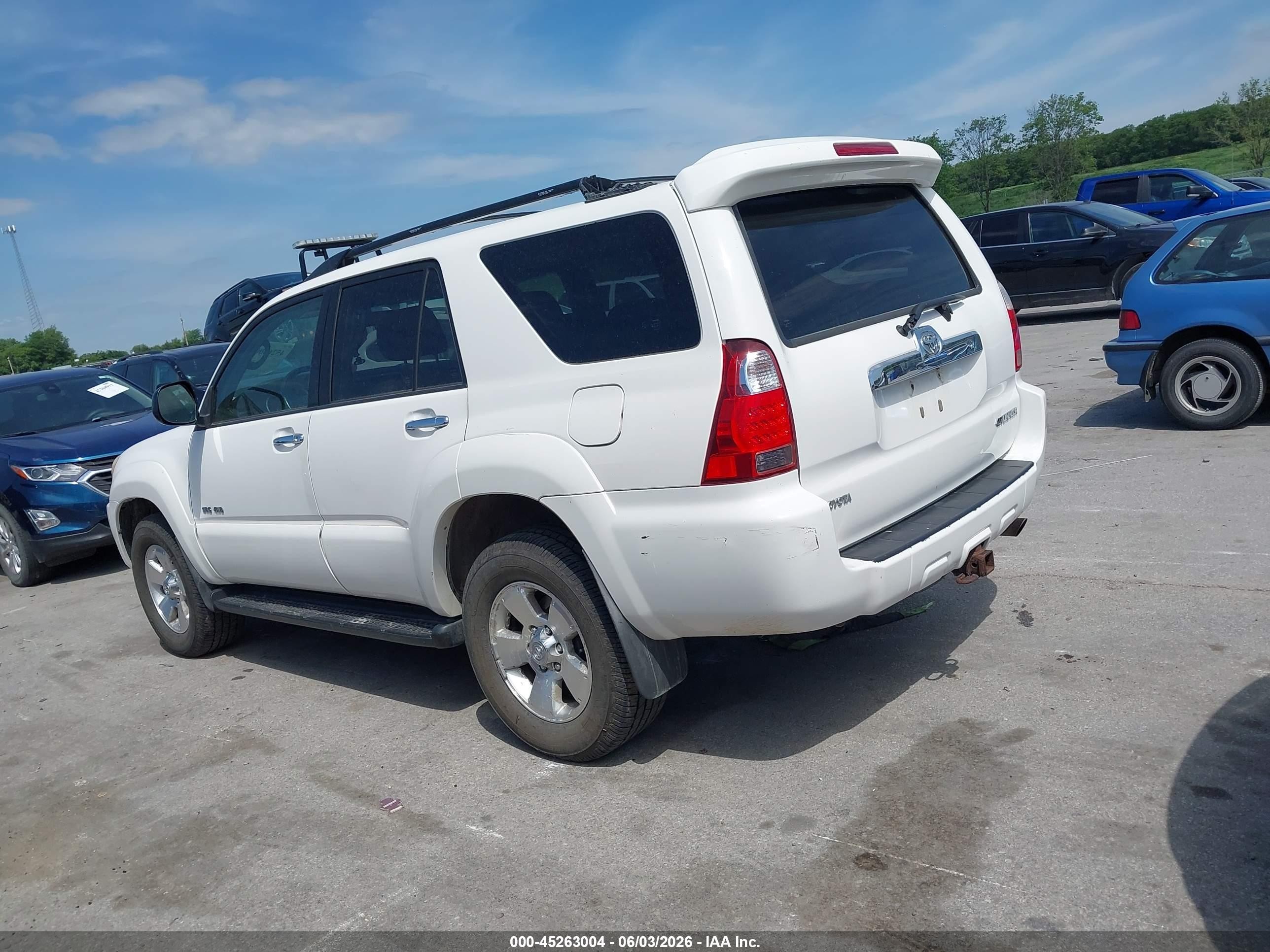 2008 Toyota 4runner Sr5 V6 Белый vin: JTEBU14R08K021583