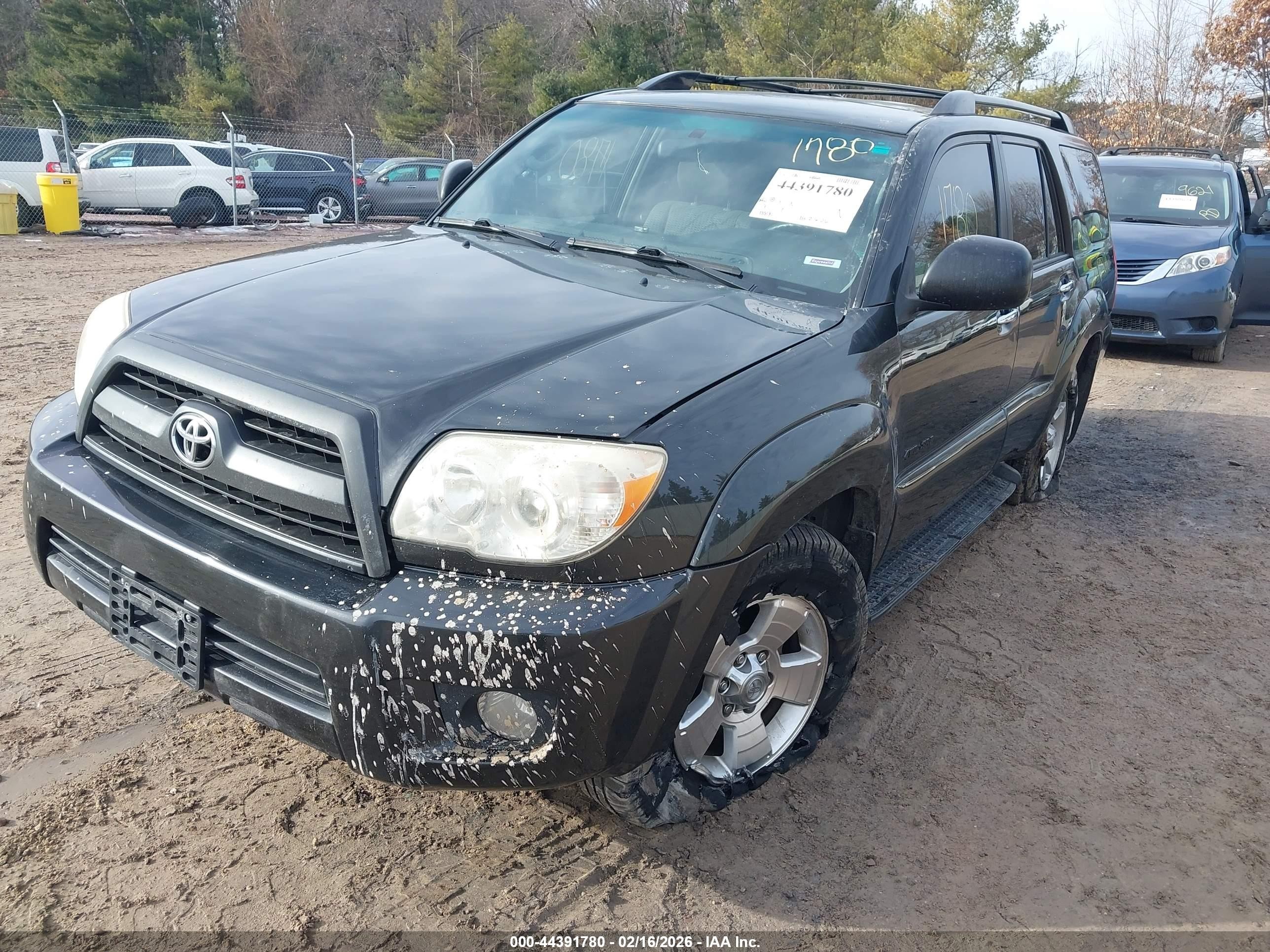2009 Toyota 4runner Sr5 V6 Black vin: JTEBU14R09K038725
