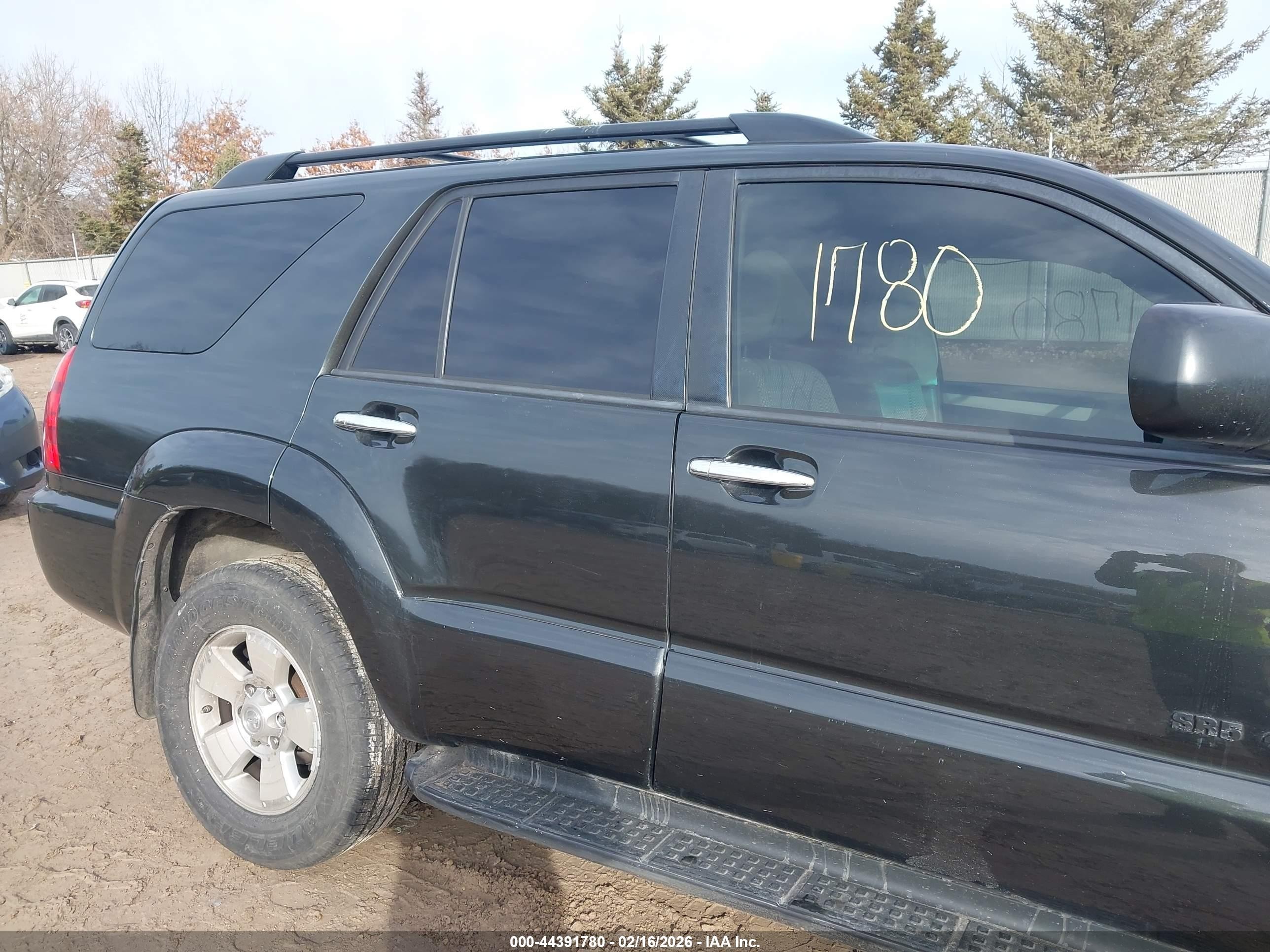 2009 Toyota 4runner Sr5 V6 Black vin: JTEBU14R09K038725