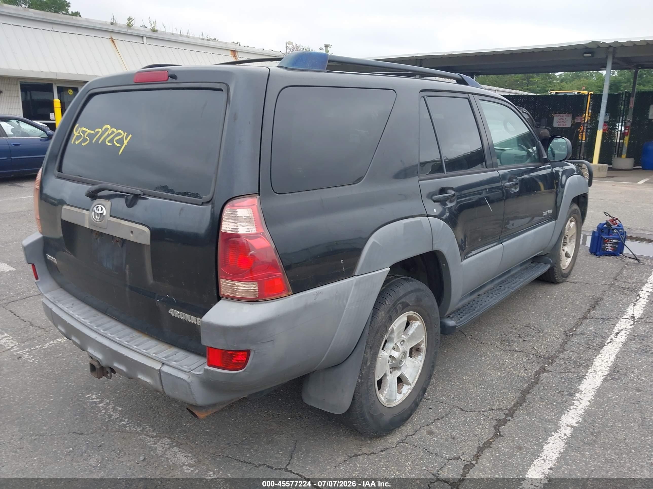 2003 Toyota 4runner Sr5 V6 Black vin: JTEBU14R130007096